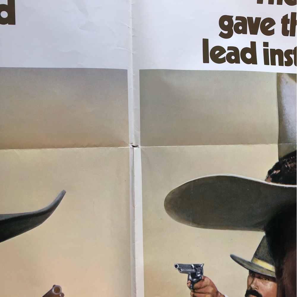 1971 original John Wayne “Big Jake” movie poster 41” x 27”NOT a repo; au… - Picture 9 of 10